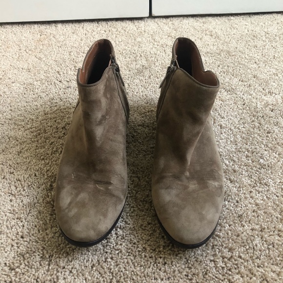 Sam Edelman Suede Booties - Picture 1 of 4
